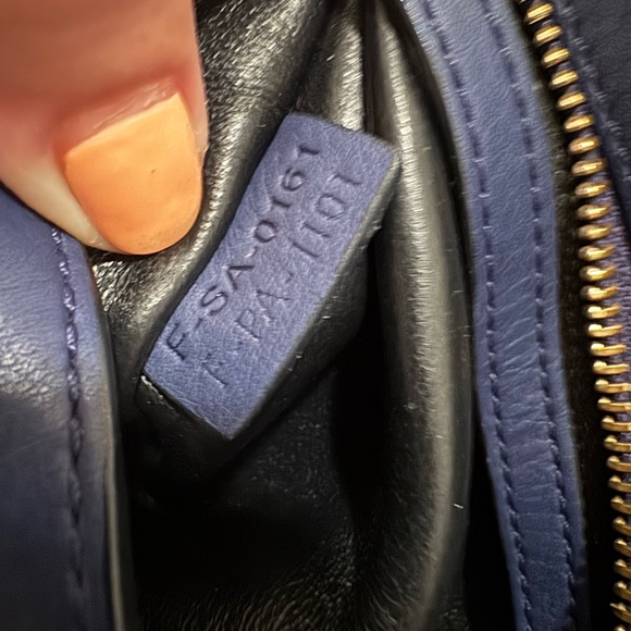 Navy Blue Celine Trapeze handbag - Picture 9 of 9